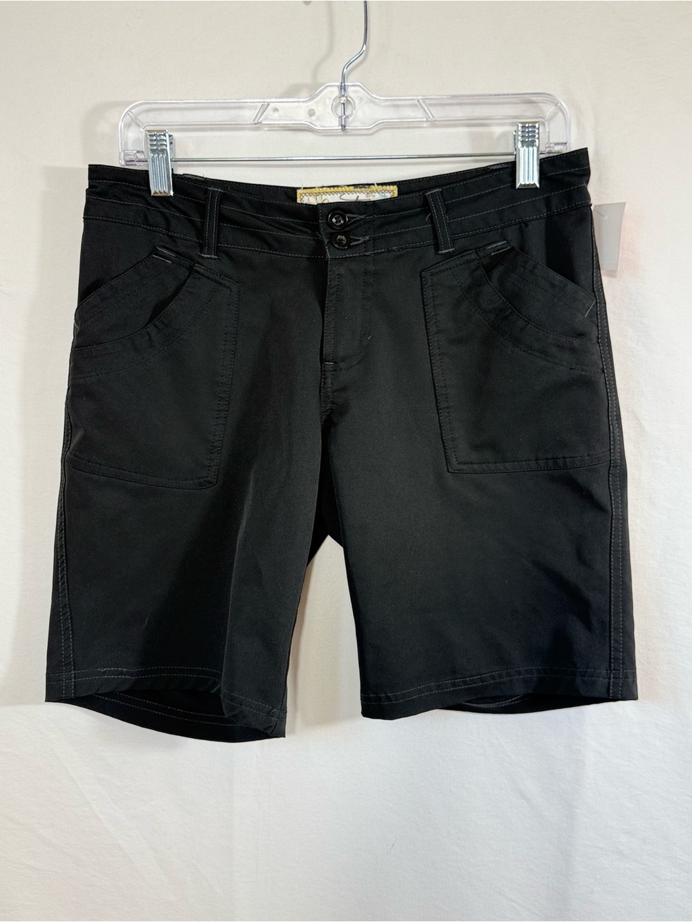 Aventura Black Women's Athletic Utility Shorts